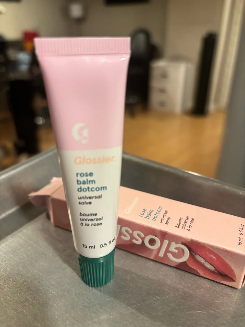 Glossier Rose Balm Dotcom Universal Salve - Light Pink
